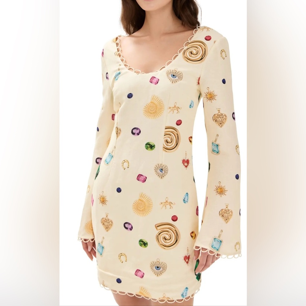 NWT The Wolf Gang Encanto mini dress size XS